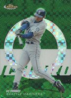 2005 Finest #53 Ichiro Suzuki Green Xfractor Baseball Card