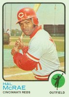 1973 Topps #28 Hal McRae Baseball Card
