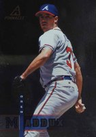 1998 Pinnacle Plus #156 Greg Maddux Baseball Card