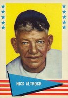 1961 Fleer #3 Nick Altrock Baseball Card