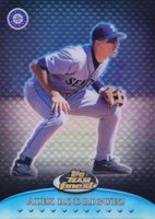 1999 Finest Team Finest Blue  #TF5 Alex Rodriguez Refractor Baseball Card