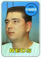1969 Topps #318 Jack Fisher Baseball Card
