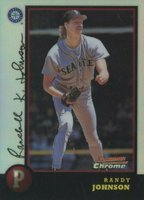 1998 Bowman Chrome #257 Randy Johnson Refractor Baseball Card