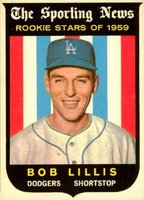 1959 Topps #133 Bob Lillis Baseball Card