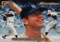 1996 Topps Golden Masterpiece #MP1 Mickey Mantle Baseball Card