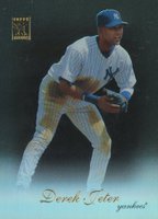 2009 Topps Tribute #10 Derek Jeter Black Baseball Card