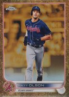 2022 Topps Gilded Collection #10 Matt Olson Baseball Card