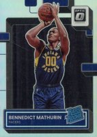 2022 Panini Donruss Optic #209 Bennedict Mathurin Holo Basketball Card