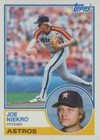 1983 Topps #221 Joe Niekro Baseball Card