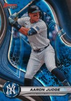 2024 Bowman's Best #43 Aaron Judge Blue Refractor Baseball Card