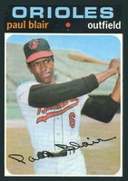 1971 Topps #53 Paul Blair Baseball Card
