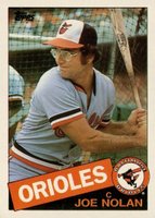 1985 Topps #652 Joe Nolan Baseball Card