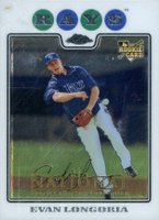 2008 Topps Chrome #193 Evan Longoria National Baseball Card