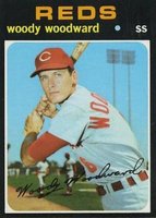 1971 Topps #496 Woody Woodward Baseball Card