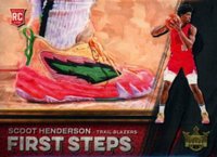 2023 Panini Court Kings First Steps #3 Scoot Henderson Basketball Card