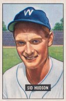 1951 Bowman #169 Sid Hudson Baseball Card
