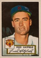 1952 Topps #354 Fred Hatfield Baseball Card