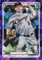 2020 Bowman Draft Chrome Sapphire Edition #BD164 Bailey Horn Purple Baseball Card