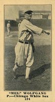 1916 Sporting News #194 Mel Wolfgang Baseball Card