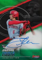 2021 Bowman's Best of 2021 Autographs #B21JI Jonathan India Green Refractor Baseball Card