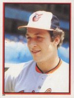 1983 Topps Stickers #26 Cal Ripken Jr. Baseball Card