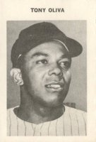 1969 Milton Bradley # Tony Oliva Baseball Card