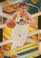 2023 Panini Spectra #25 Lauri Markkanen Universal Die-Cut Basketball Card