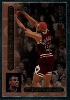 1996 Topps Chrome Pro Files #PF-14 Dennis Rodman Basketball Card
