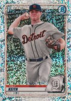 2020 Bowman Draft #BD54 Colt Keith Chrome-Sparkle Refractor Baseball Card