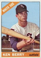1966 Topps #127 Ken Berry Baseball Card