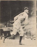 1934 Batter Up #184 Schoolboy Rowe Baseball Card