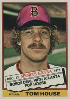 1976 Topps Traded #231T Tom House Baseball Card