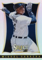 2013 Panini Select #71 Miguel Cabrera Prizm Baseball Card