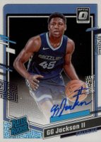 2023 Panini Donruss Optic #260 G.G. Jackson Signature Basketball Card