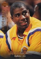 1995 Upper Deck #237 Magic Johnson Basketball Card