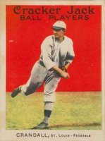 1914 Cracker Jack #67 Doc Crandall Baseball Card