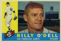 1960 Topps #303 Billy O'Dell Baseball Card