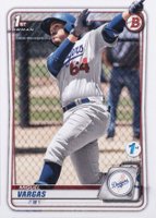 2020 Bowman 1st Edition #BFE131 Miguel Vargas Baseball Card