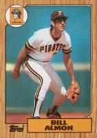 1987 Topps Tiffany #447 Bill Almon Baseball Card