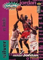 1995 Collector's Choice Crash the Game Scoring #C1 Michael Jordan Silver Basketball Card