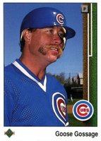 1989 Upper Deck #452 Goose Gossage Baseball Card