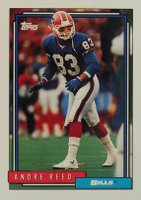 1992 Topps #741 Andre Reed Football Card