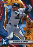 2024 Bowman's Best #33 Shohei Ohtani Gold Lava Baseball Card