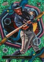 2023 Topps Cosmic Chrome #95 Josh Jung Green Space Dust Baseball Card