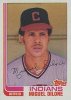 1982 Topps #77 Miguel Dilone Baseball Card
