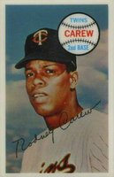 1970 Kellogg's Kelloggs #47 Rod Carew Baseball Card