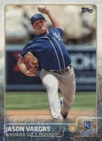 2015 Topps #179 Jason Vargas Baseball Card