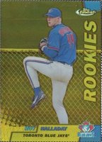 1999 Finest #140 Roy Halladay Gold Refractor Baseball Card