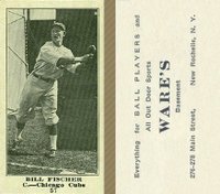 1916 Wares #57 Bill Fischer Baseball Card