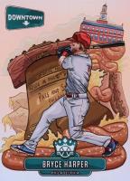 2021 Panini Diamond Kings Downtown #D6 Bryce Harper Baseball Card